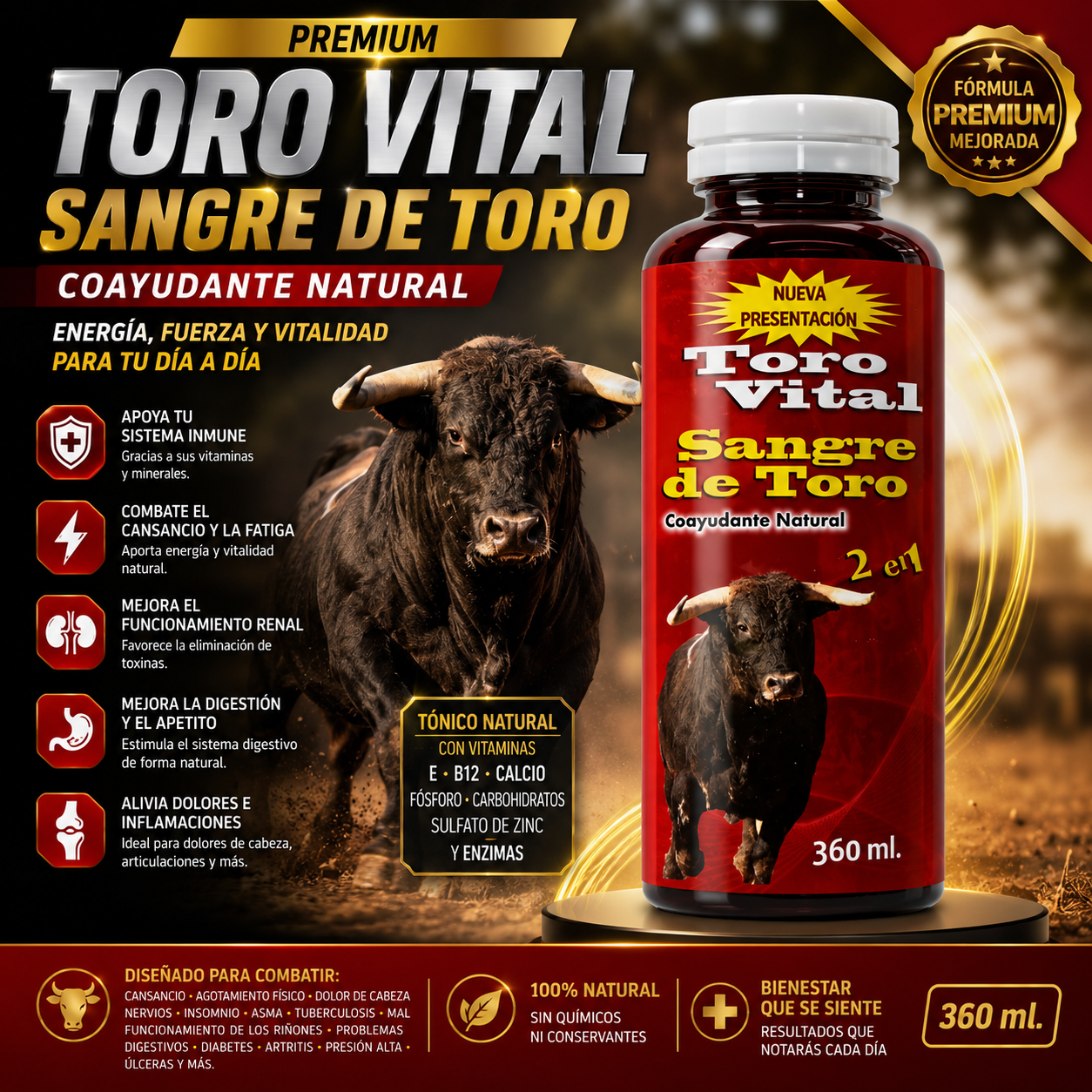 Toro Vital Sangre de Toro Mafloz